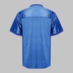 Royal Blue Blank Football Jersey back