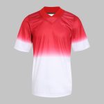 Red White Gradient Front Jersey