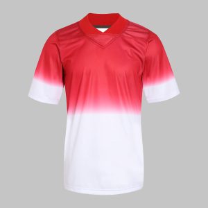 Red White Gradient Front Jersey