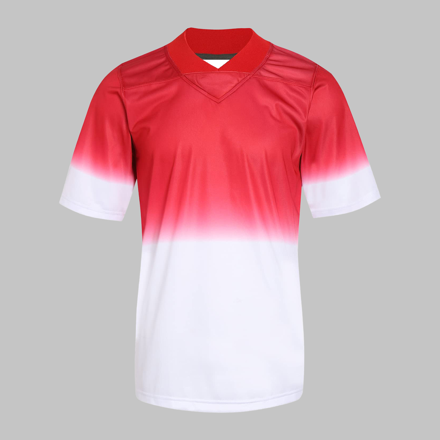 Red White Gradient Jersey Red White Gradient Front Jersey