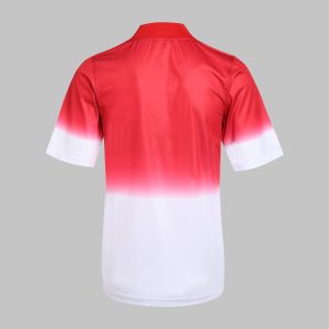 Red White Gradient Back Jersey