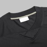 Black Red Striped Football Jersey