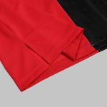 Red and Black Split Football Jersey