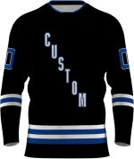 Custom Yellow Front Ice Hockey Jersey