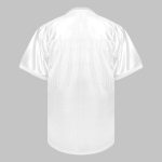 White Blank Back Football Jersey