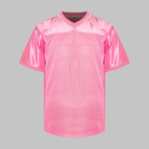 Pink Blank Football Jersey