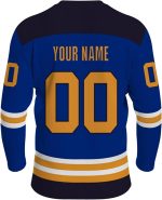 Custom Green Ice Black Hockey Jersey