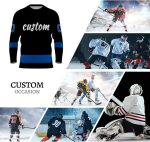 Custom Red Ice Hockey Jersey