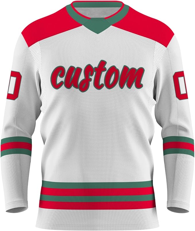 Custom Orange Ice Hockey Jersey Custom Orange Front Ice Hockey Jersey