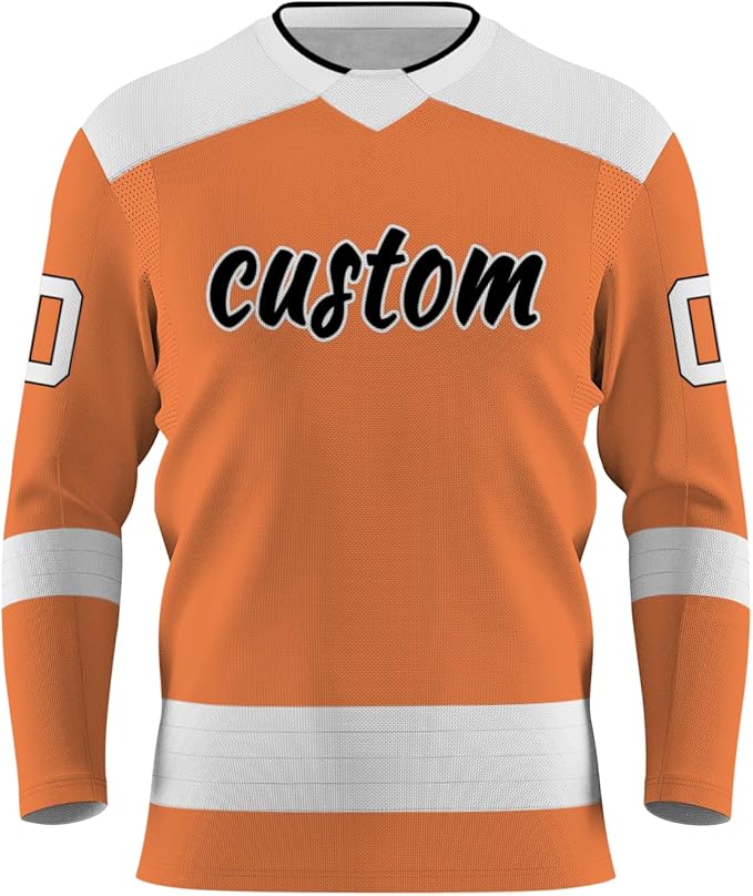 Custom Royal Blue Ice Hockey Jersey Custom Royal Blue Front Ice Hockey Jersey