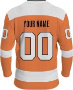 Custom Royal Blue Back Ice Hockey Jersey