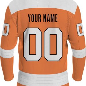 Custom Royal Blue Back Ice Hockey Jersey
