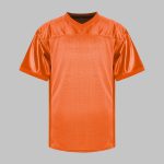 Orange Blank front Football Jersey