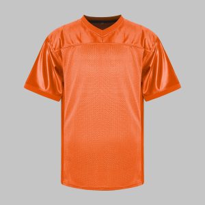 Orange Blank front Football Jersey