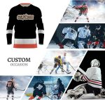 Custom Black Ice Hockey Jersey