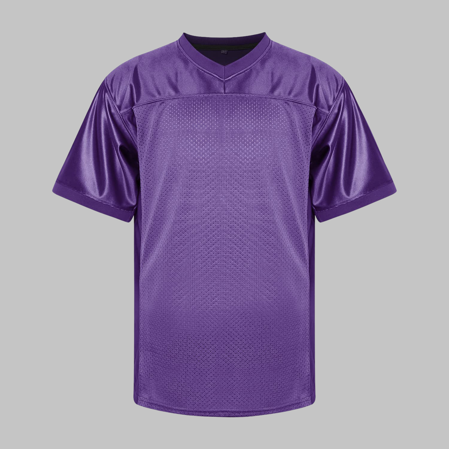 Deep Purple Blank Football Jersey Deep Purple Blank frontFootball Jersey