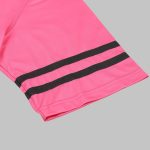 Pink Striped Varsity Football Jersey