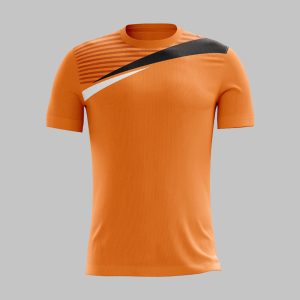 custom asymmetrical sash Front crew neck jersey