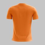 custom asymmetrical sash Back crew neck jersey