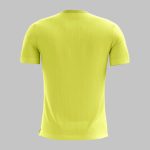 custom diagonal stripe Back crew neck jersey