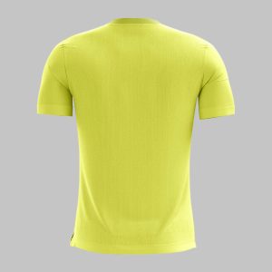 custom diagonal stripe Back crew neck jersey