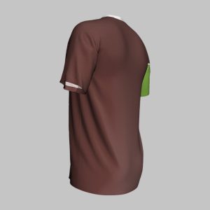 Custom Curved Panel V-Neck Jersey