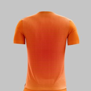 custom striped crew Back neck jersey