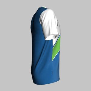 Custom Cross Graphic V-Neck Jersey