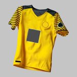 Custom Striped Sleeve V-Neck Jersey