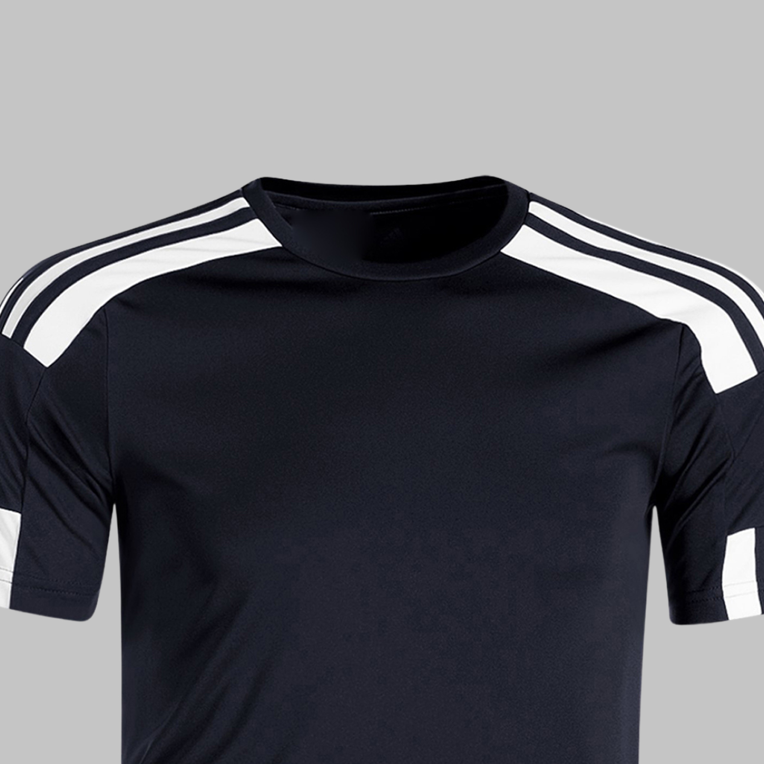 custom shoulder stripe crew neck jersey custom shoulder Bold Front stripe crew neck jersey