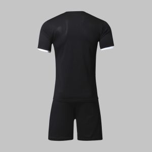 Custom Black & Gold Soccer Uniform