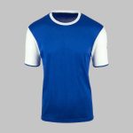 custom horizontal Front stripe crew neck jersey