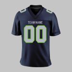 custom sublimated Front football jersey uniform