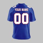 Custom Sublimated Back Football Jersey Uniform