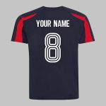 Custom Brown V-Neck Back Soccer Jersey