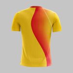 Custom Back Camo V-Neck Jersey