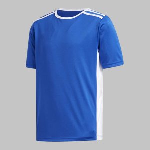 green white Front hooped soccer jersey