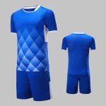 Custom Royal Blue Soccer Uniform