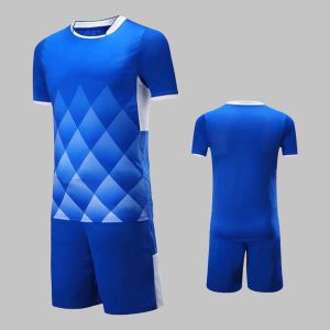 Custom Royal Blue Soccer Uniform