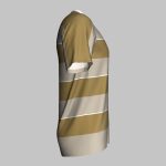 Custom Gold Being Soccer Jersey