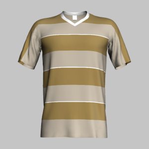Custom Gold Being Soccer Jersey