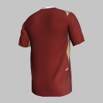 Custom Maroon & Gold Soccer Jersey