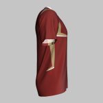 Custom Maroon & Gold Soccer Jersey