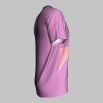 Custom Purple V-Neck Soccer Jersey