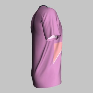 Custom Purple V-Neck Soccer Jersey