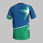Custom Black V-Neck Training Jersey