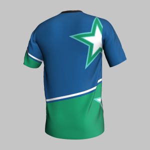 Custom Black V-Neck Training Jersey