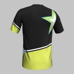 custom steel blue soccer jersey