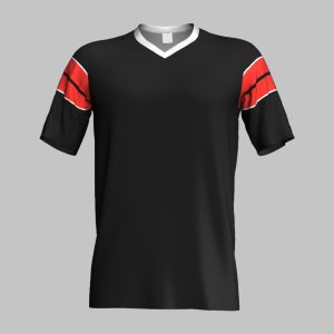 Custom Black Star Soccer Jersey