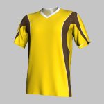 custom red and green soccer jersey